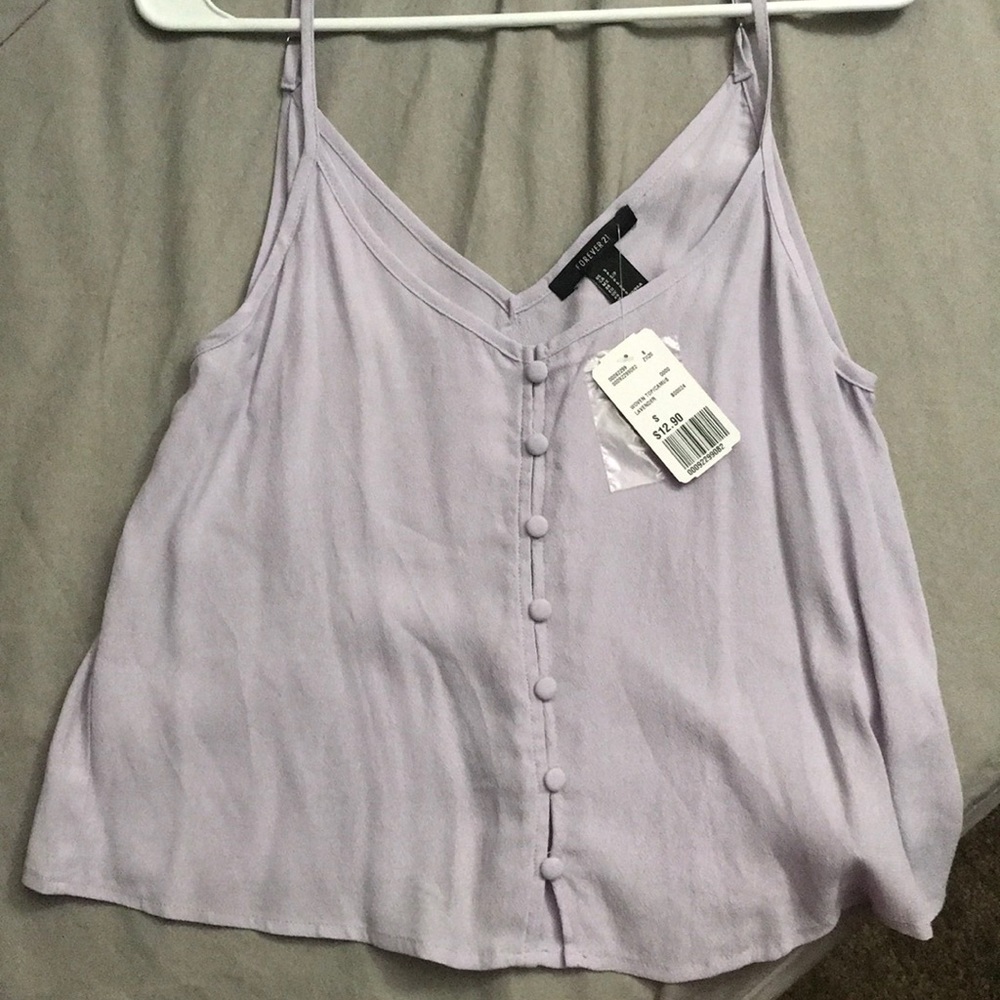 F21 lavender cami
